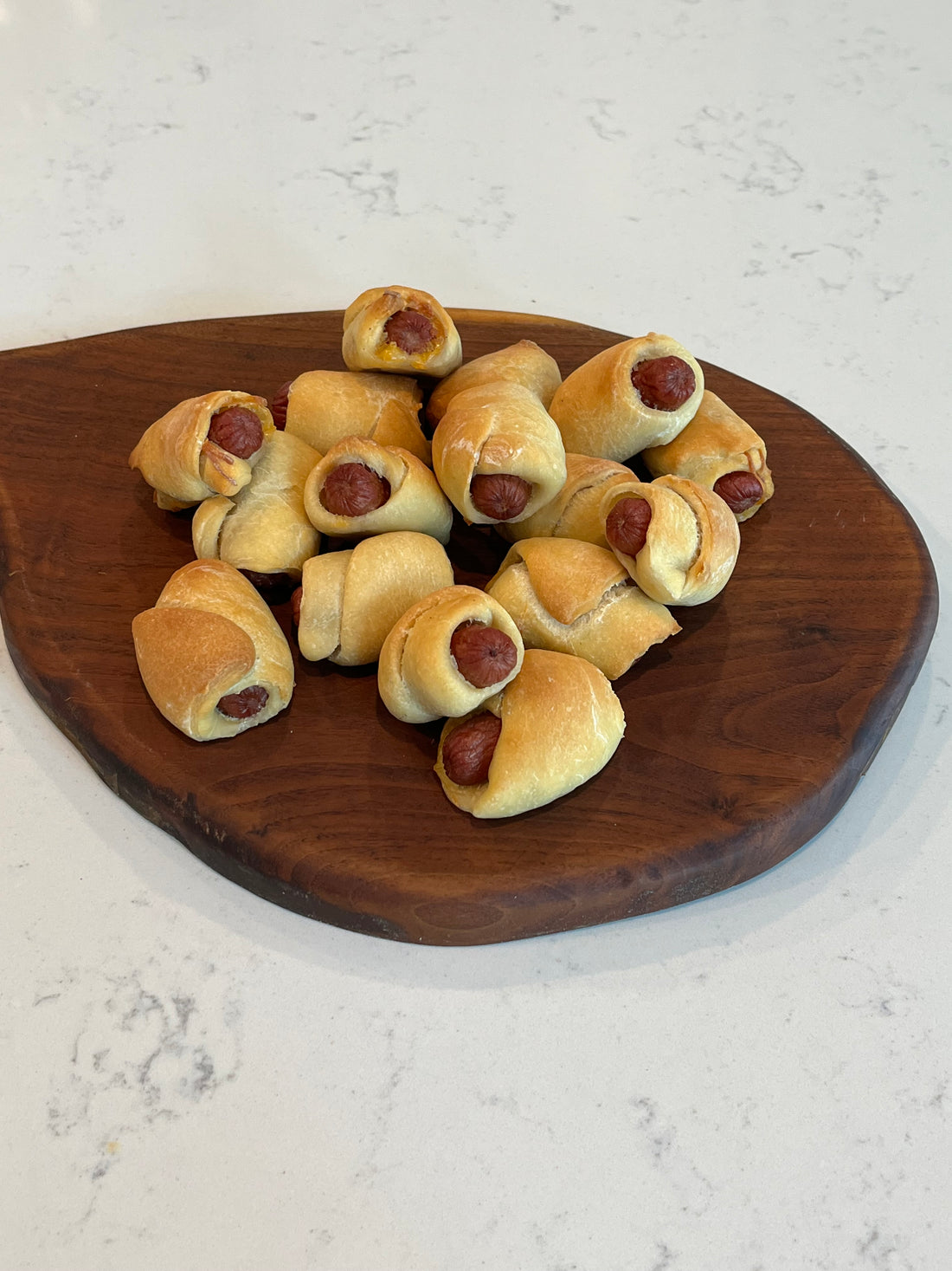 Sourdough Pigs in a Blanket