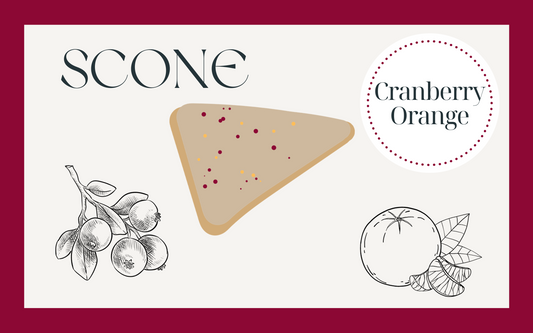 Cranberry Orange Scone